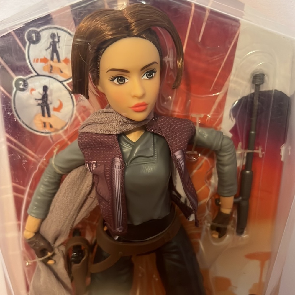 Star Wars Forces of Destiny. Jyn Erso. New - Picture 3 of 6